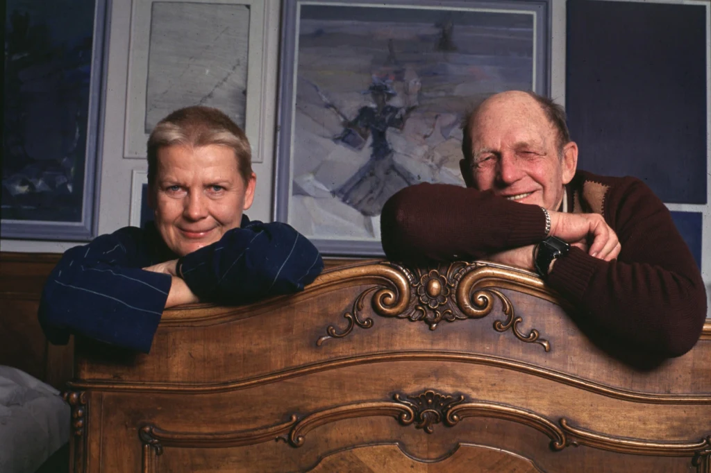 Elżbieta Dzikowska i Tony Halik Elżbieta Dzikowska i Tony Halik