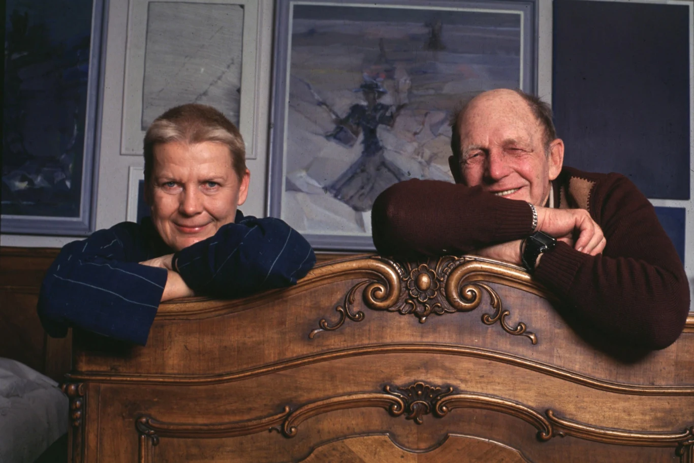 Elżbieta Dzikowska i Tony Halik Elżbieta Dzikowska i Tony Halik