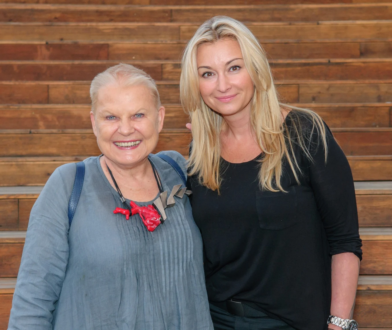 Elżbieta Dzikowska, Martyna Wojciechowska Elżbieta Dzikowska, Martyna Wojciechowska