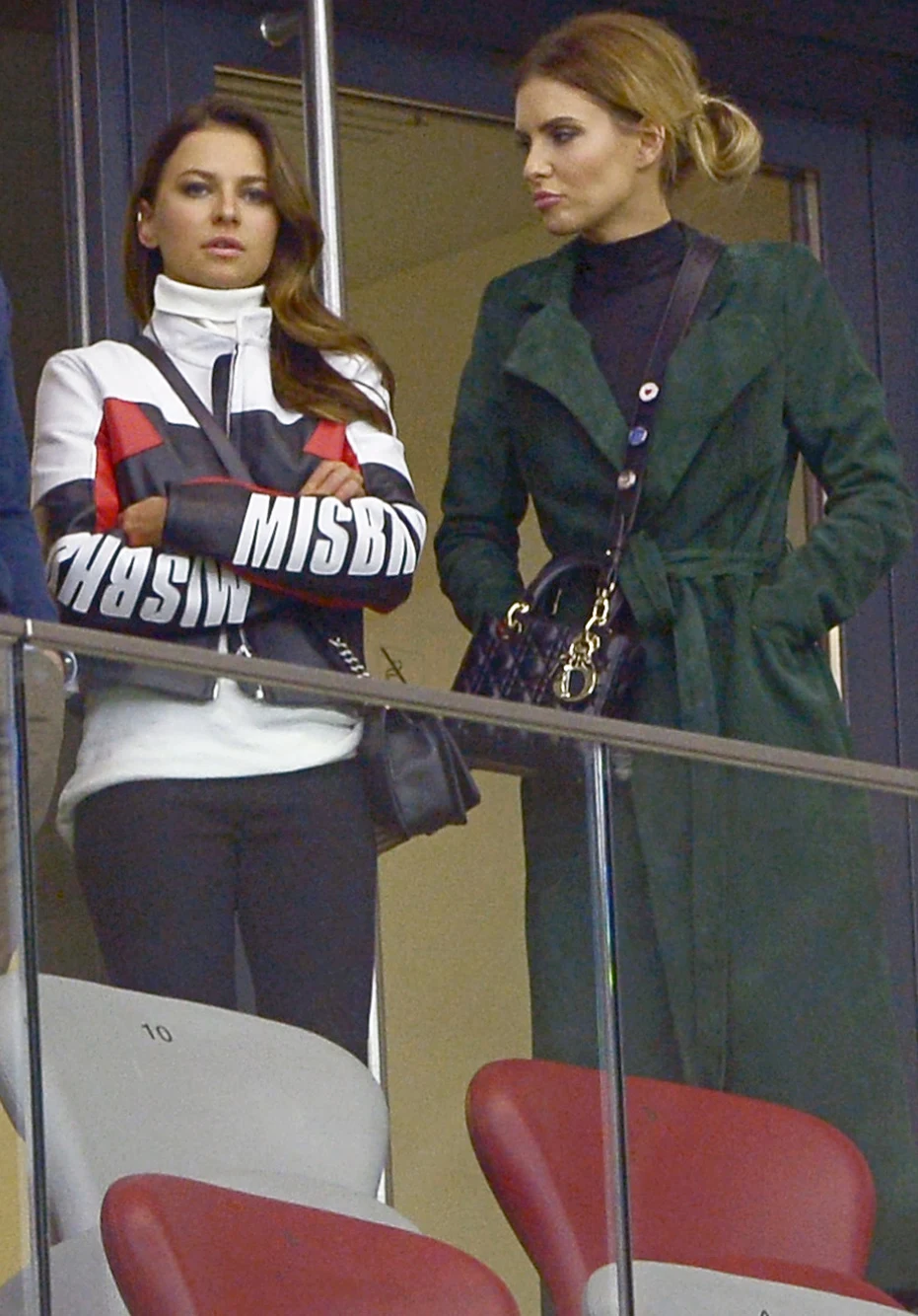 Anna Lewandowska i Dominika Grosicka Anna Lewandowska i Dominika Grosicka