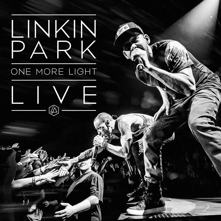 Linkin Park na okładce płyty "One More Light Live"