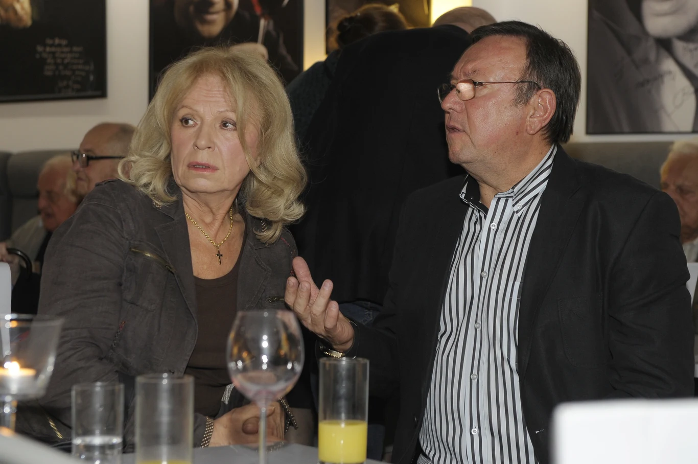 Irena Karel, na zdj. ze Zbigniewem Buczkowskim Irena Karel, na zdj. ze Zbigniewem Buczkowskim