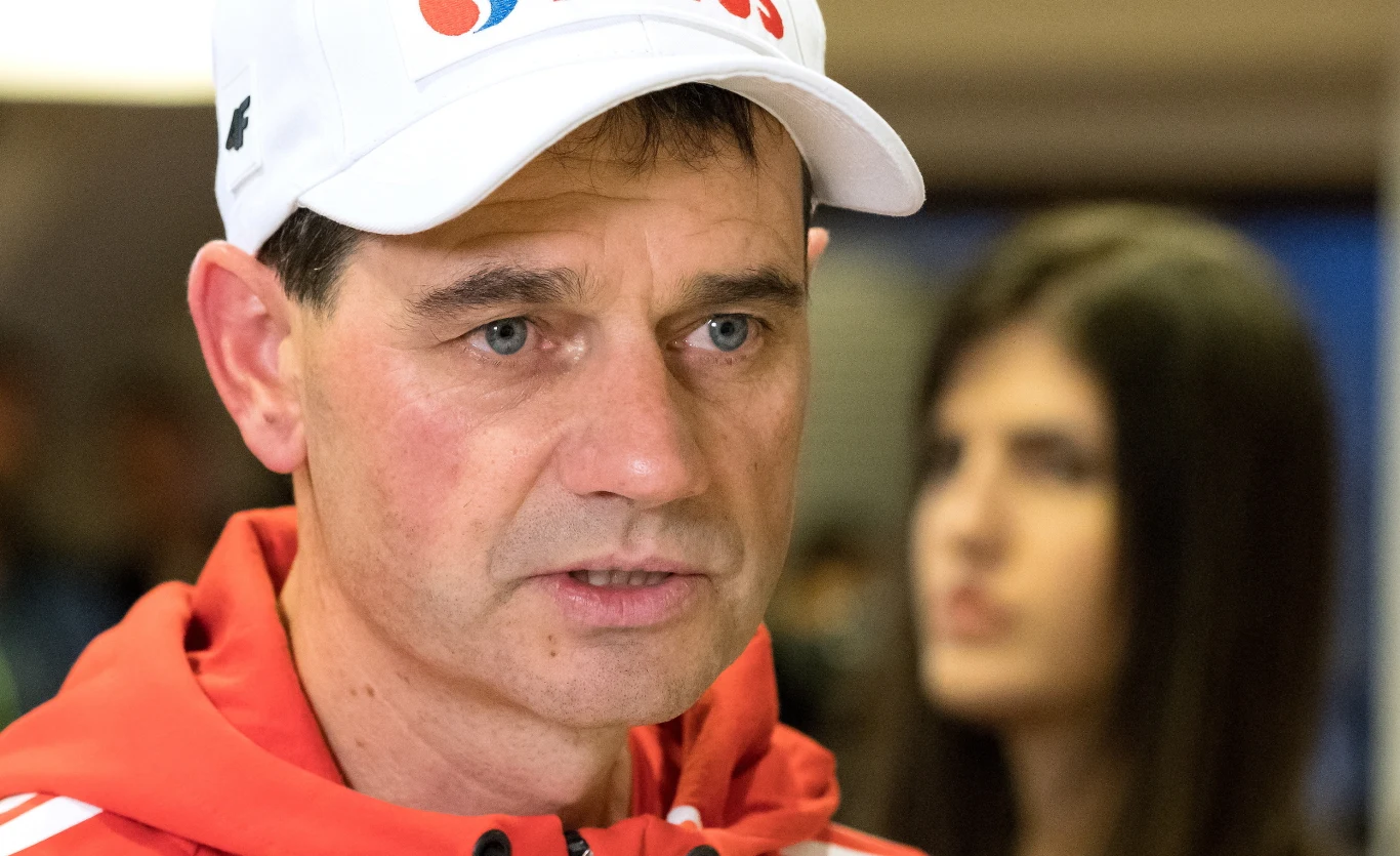 Trener polskich skoczków Stefan Horngacher Trener polskich skoczków Stefan Horngacher