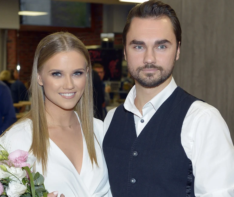 Agnieszka Kaczorowska i Maciej Zadykowicz Agnieszka Kaczorowska i Maciej Zadykowicz