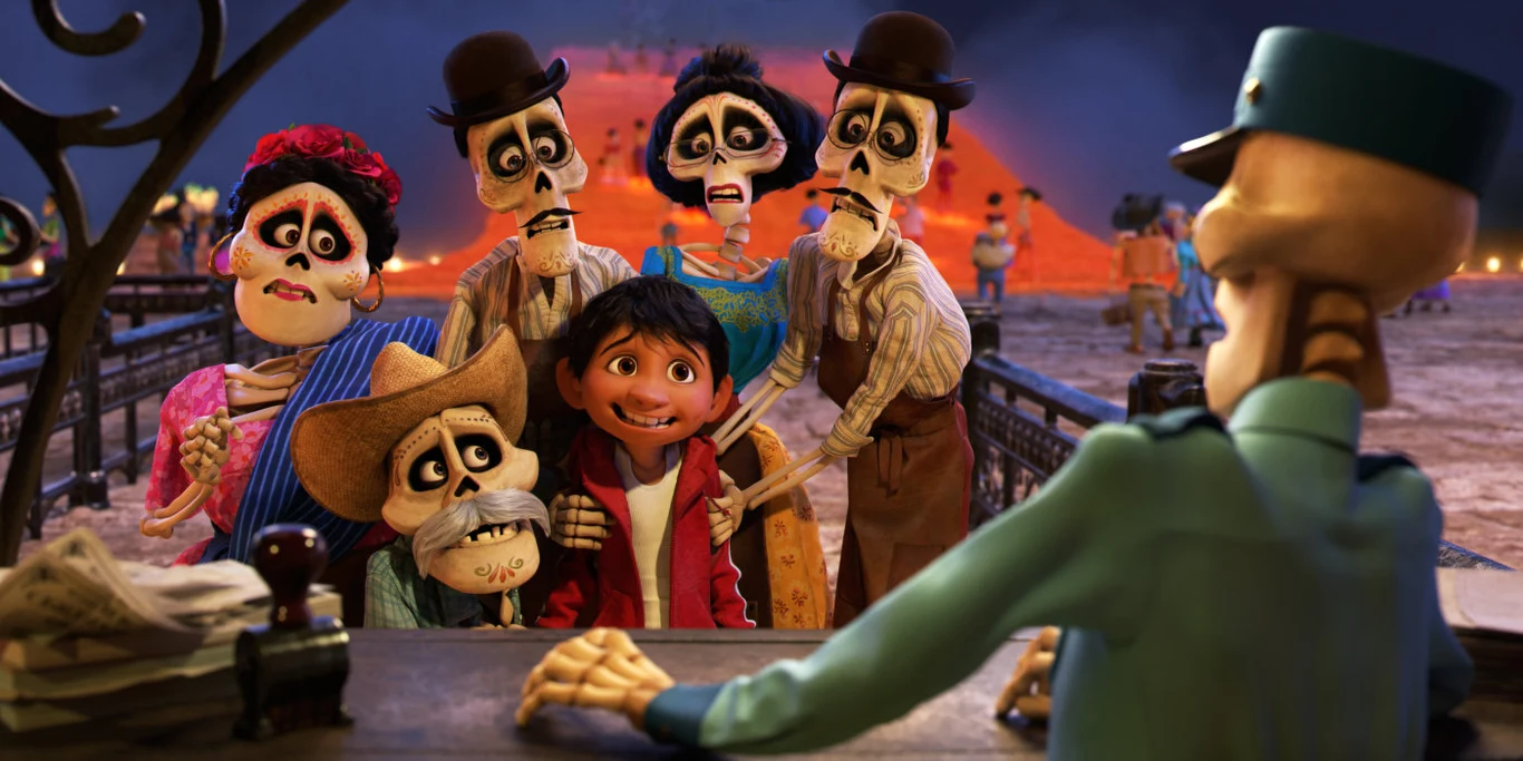 Kadr z filmu "Coco" Kadr z filmu "Coco"