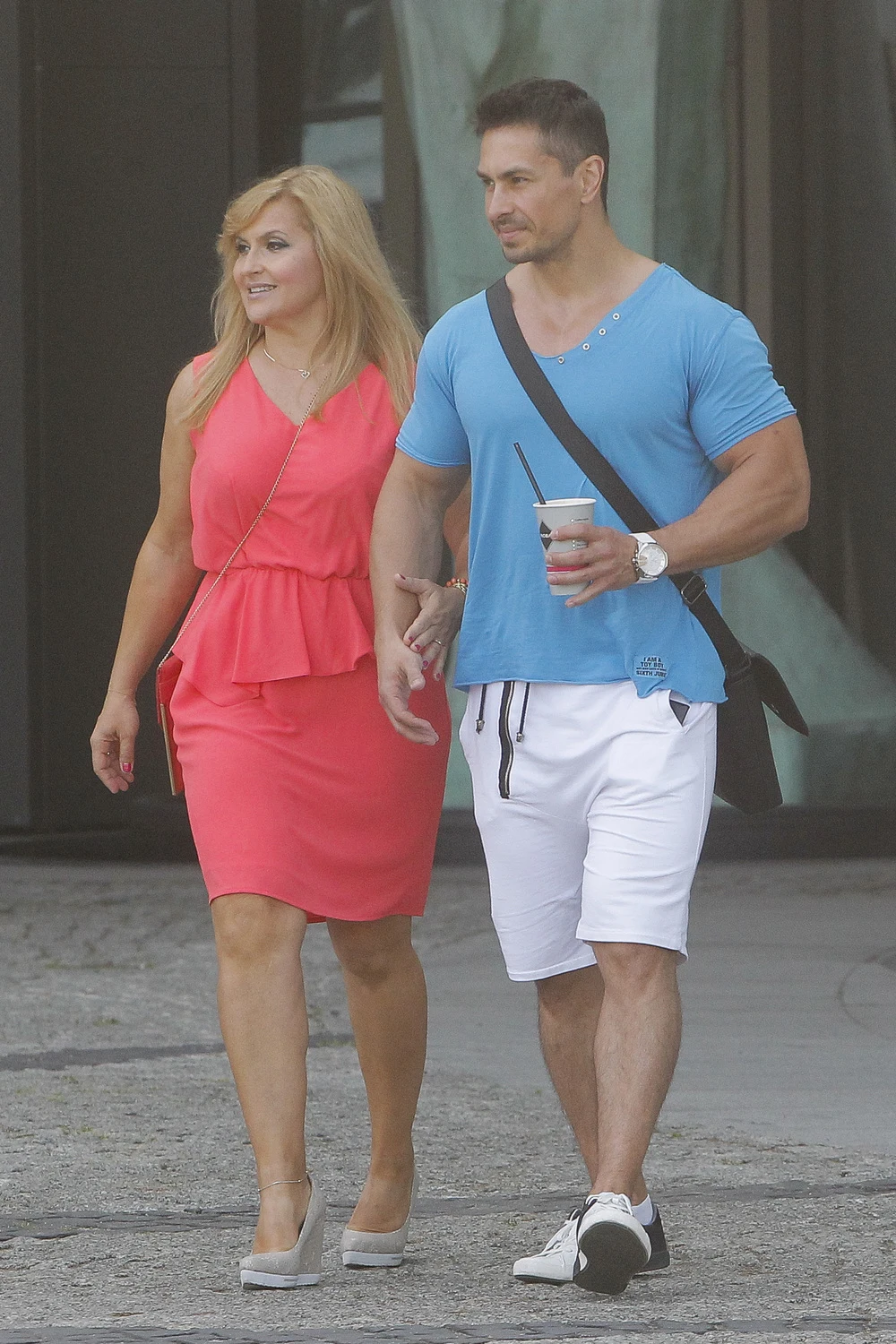 Katarzyna Skrzynecka i Marcin Łopucki 