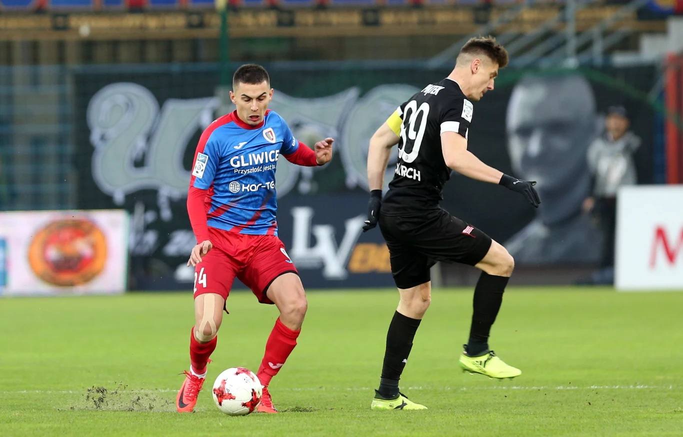 Piast Gliwice - Cracovia 1-0. Galeria