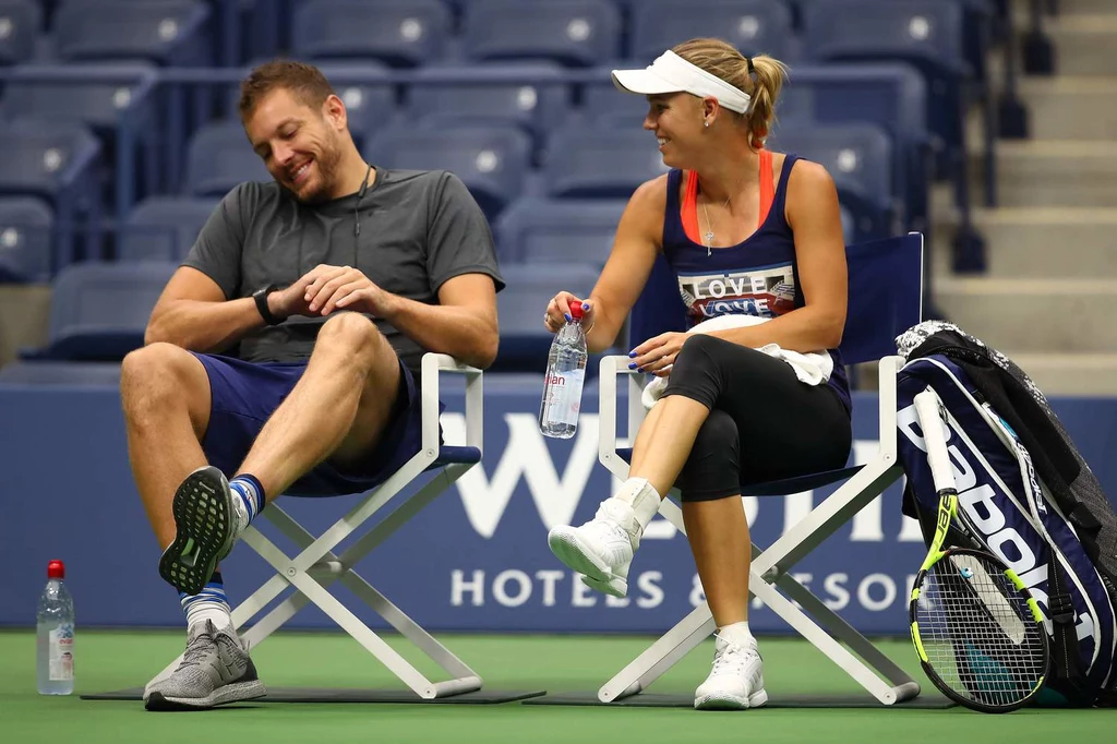 David Lee i Caroline Wozniacki