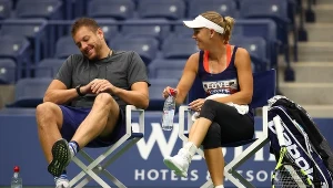 David Lee i Caroline Wozniacki