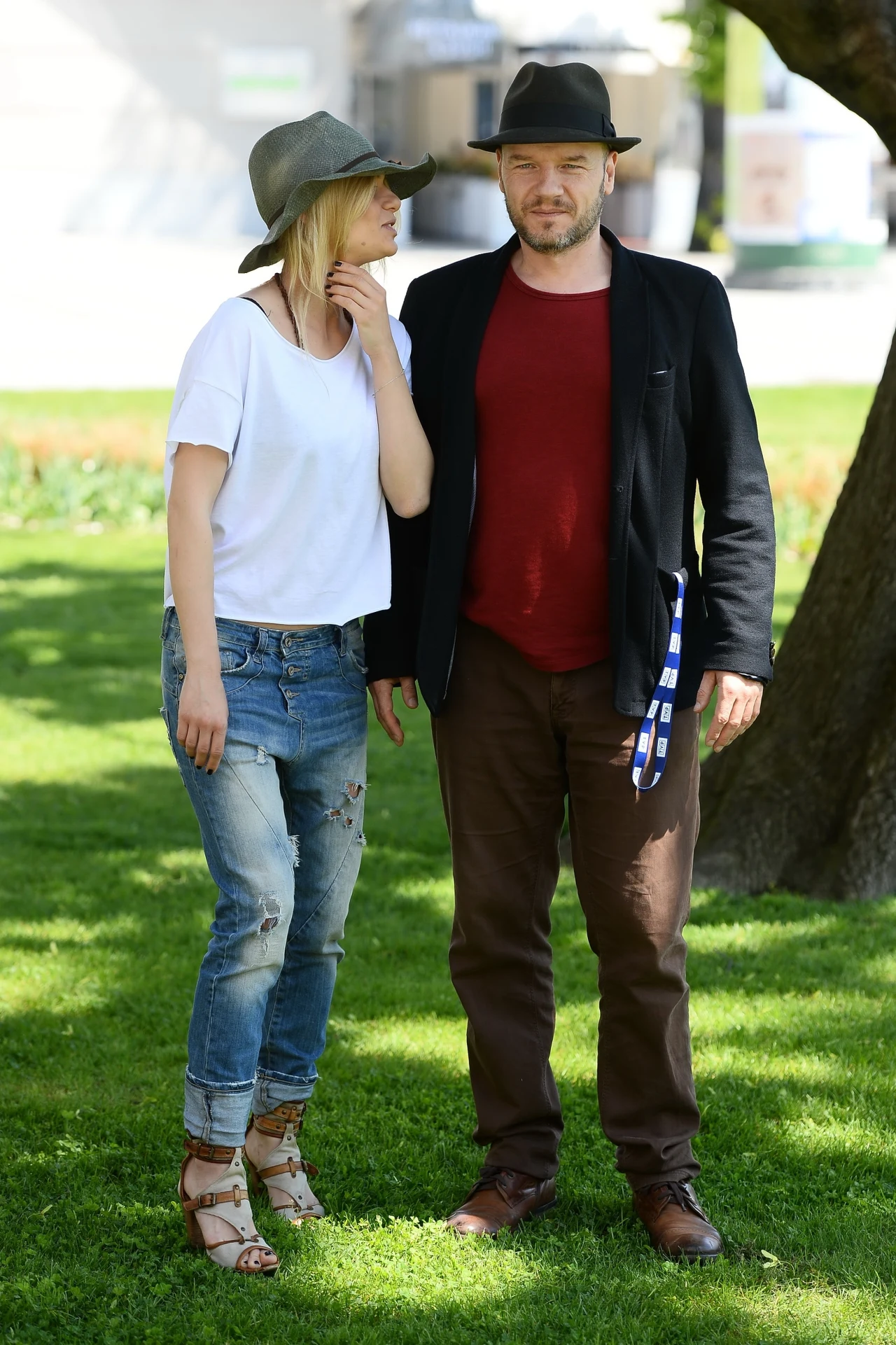 Emilia Komarnicka i Redbad Klynstra-Komarnicki