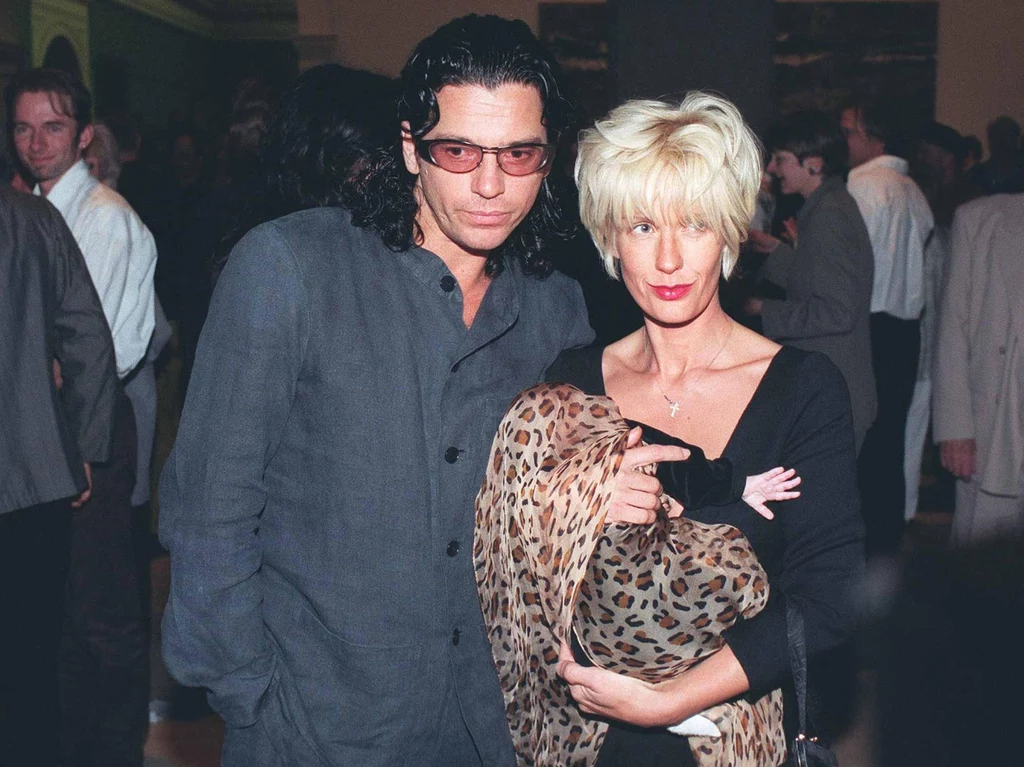 Michael Hutchence i Paula Yates wraz z córką