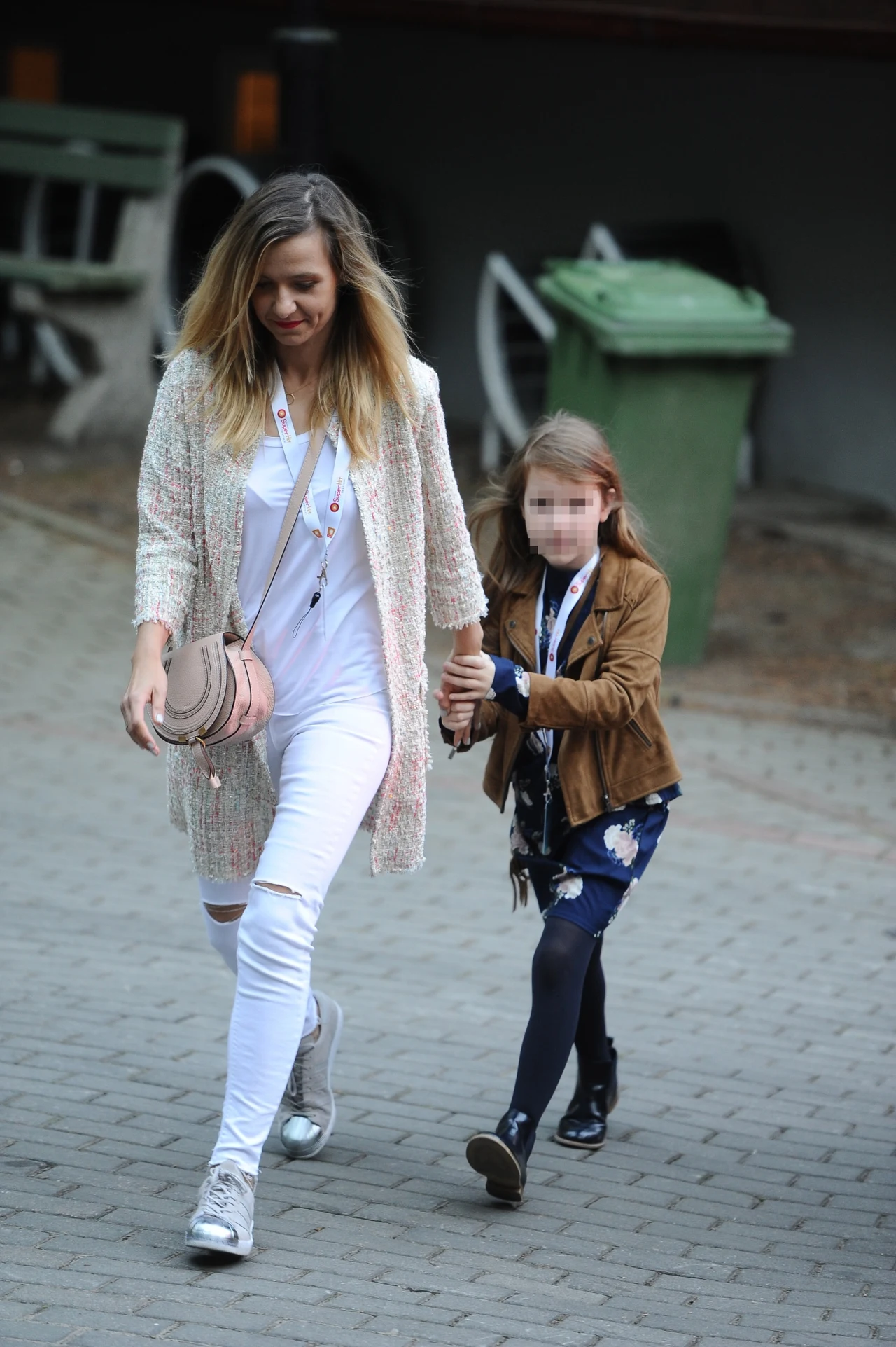 Joanna Koroniewska z córką Janinką Joanna Koroniewska z córką Janinką