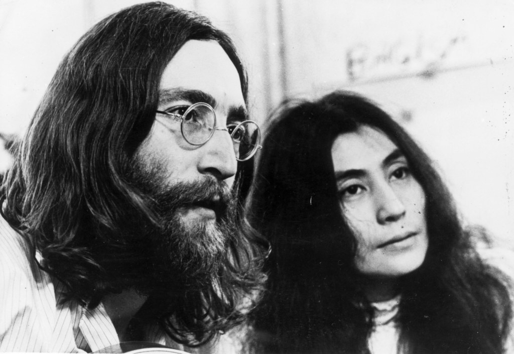 John Lennon i Yoko Ono w 1969 roku