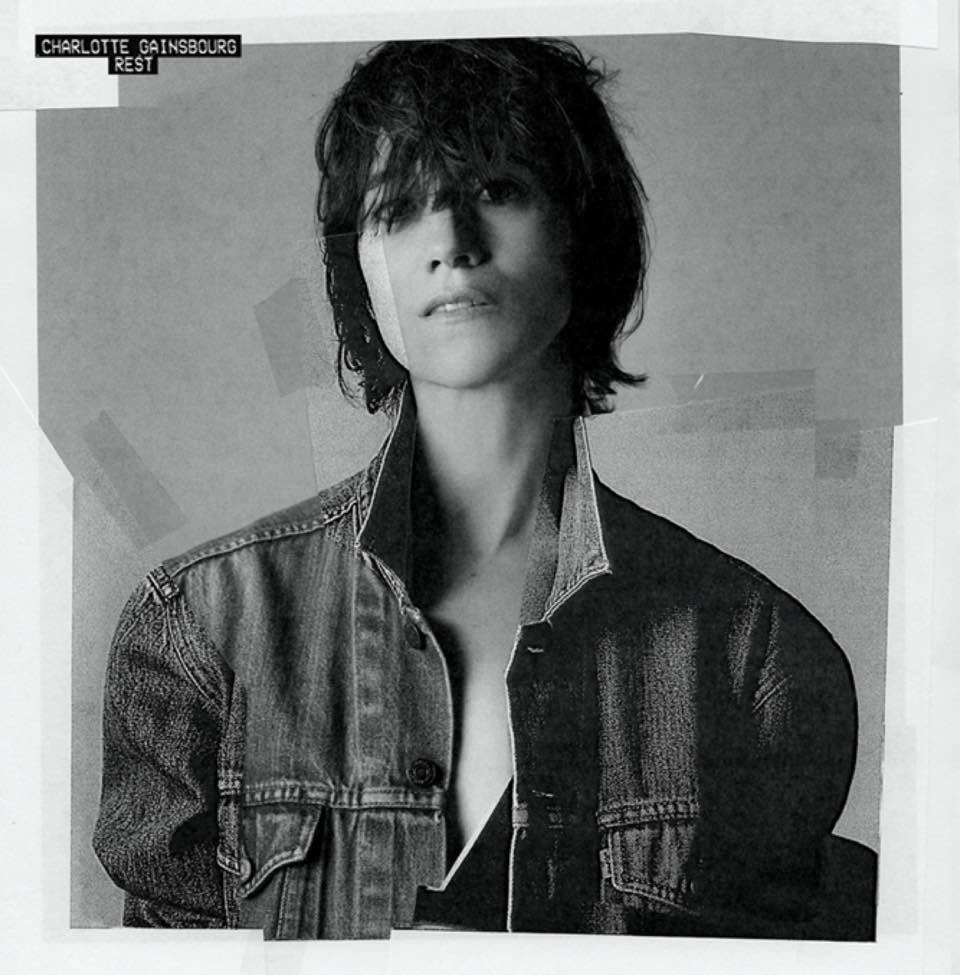 Charlotte Gainsbourg na okładce płyty "Rest"