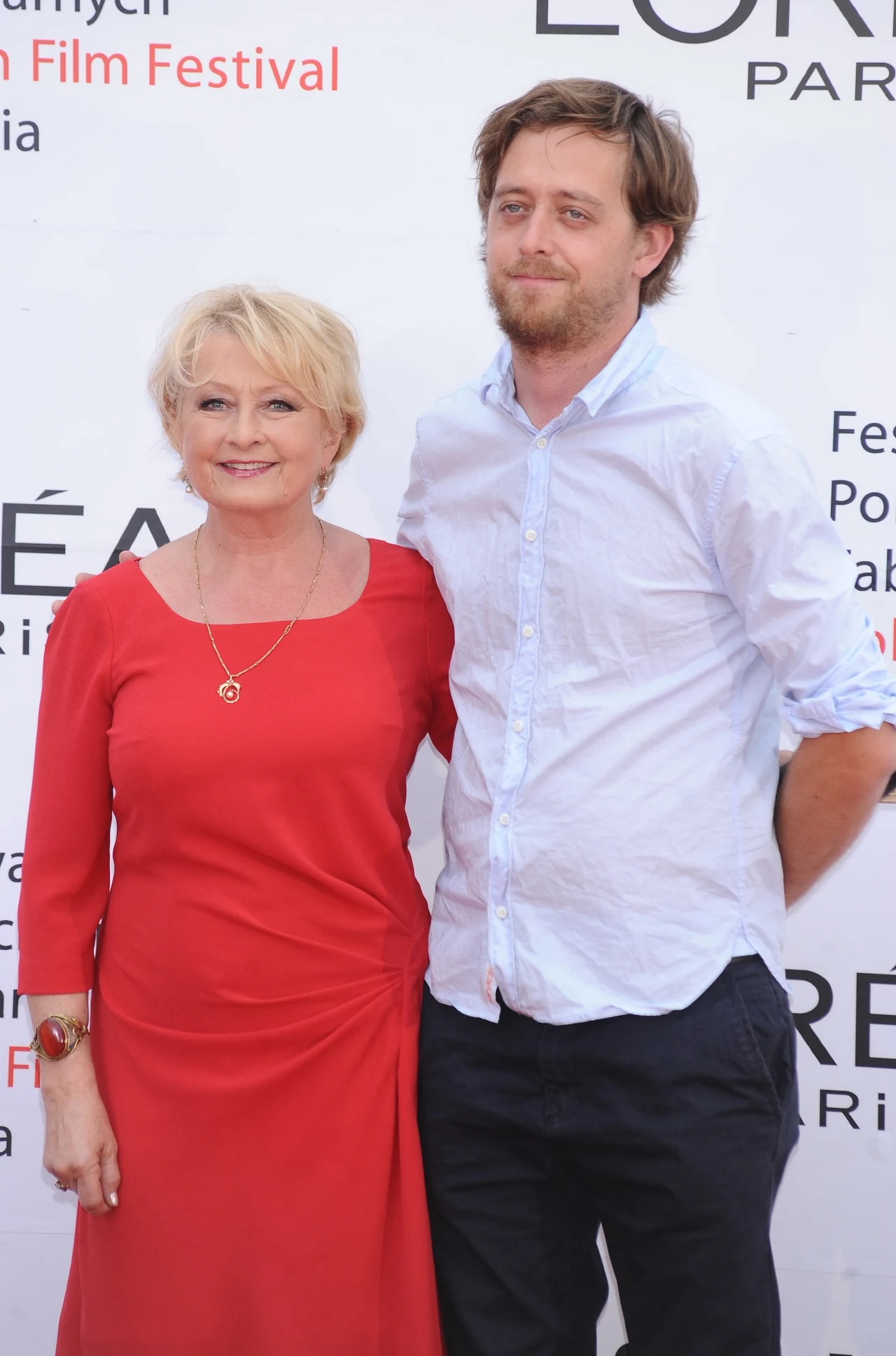 Magdalena Zawadzka z synem Janem Magdalena Zawadzka z synem Janem