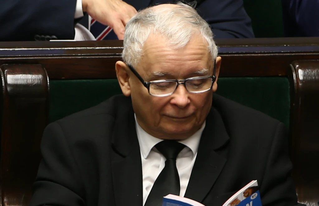 Jarosław Kaczyński w Sejmie