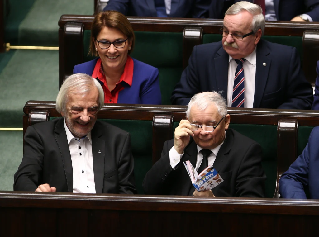 Jarosław Kaczyński w Sejmie