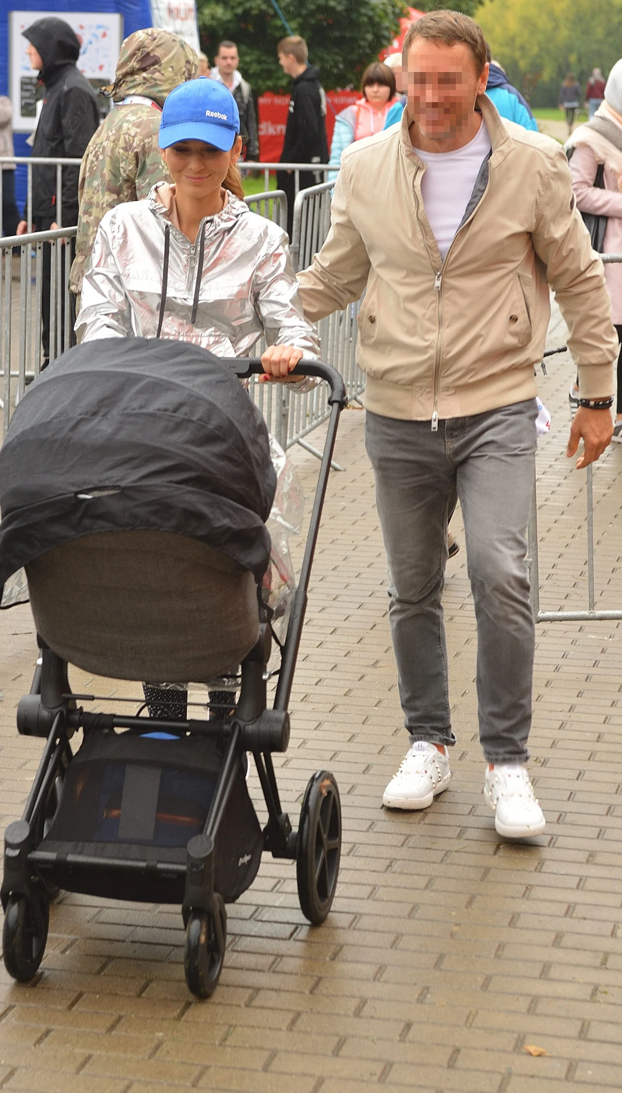 Paulina Sykut-Jeżyna z mężem