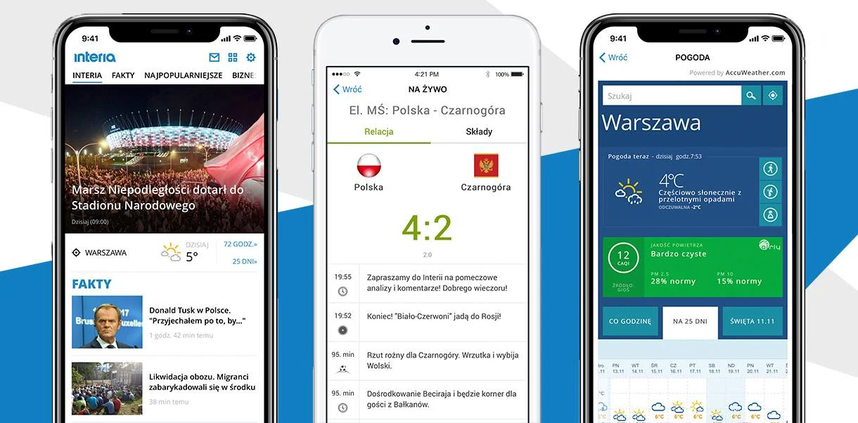 Nowa wersja aplikacji Interia - do pobrania w App Store Nowa wersja aplikacji Interia - do pobrania w App Store