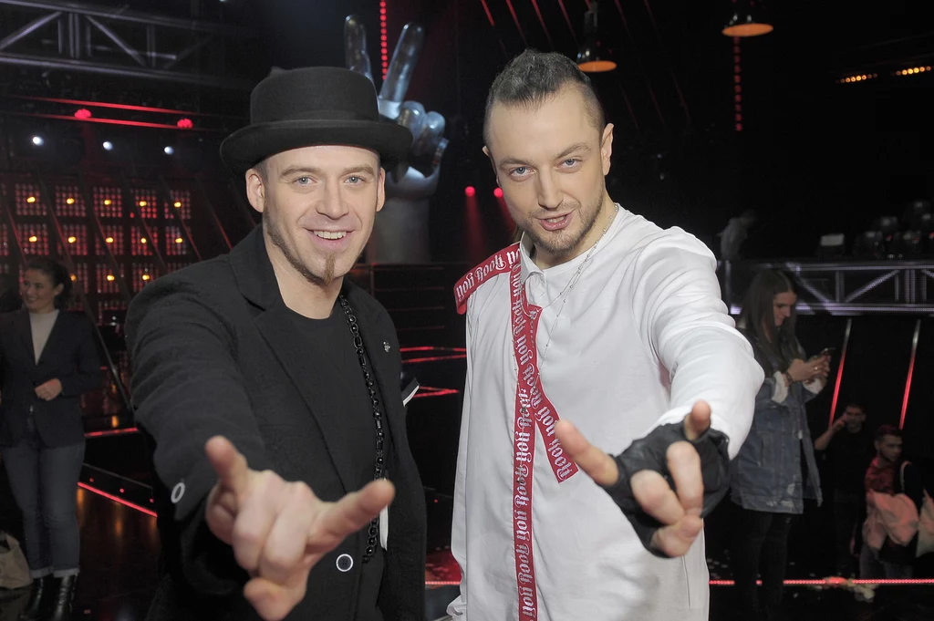 Tomson i Baron podczas finału "The Voice of Poland"