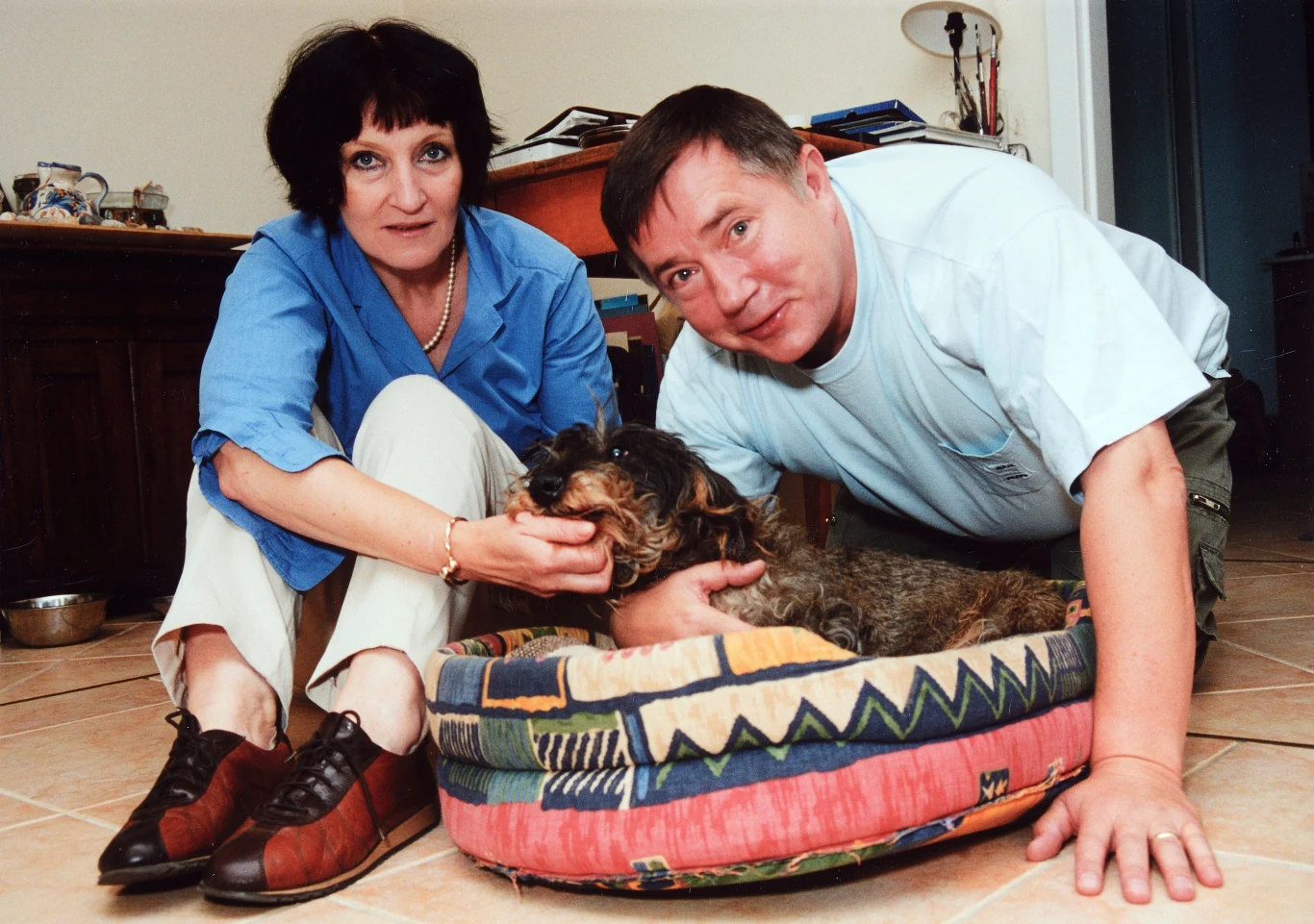 Mieczysław Hryniewicz z żoną Mieczysław Hryniewicz z żoną