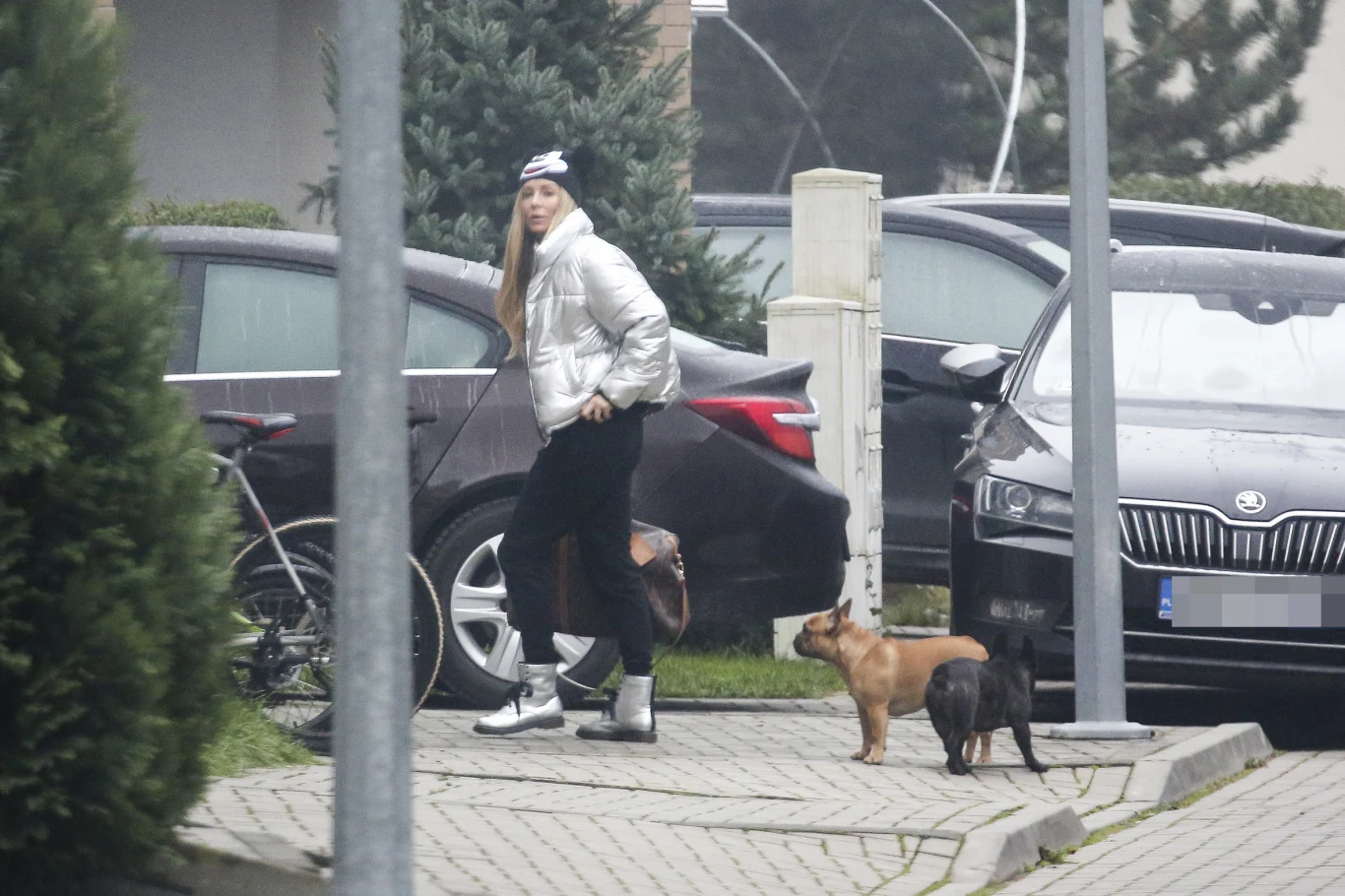 Małgorzata Rozenek-Majdan z psami