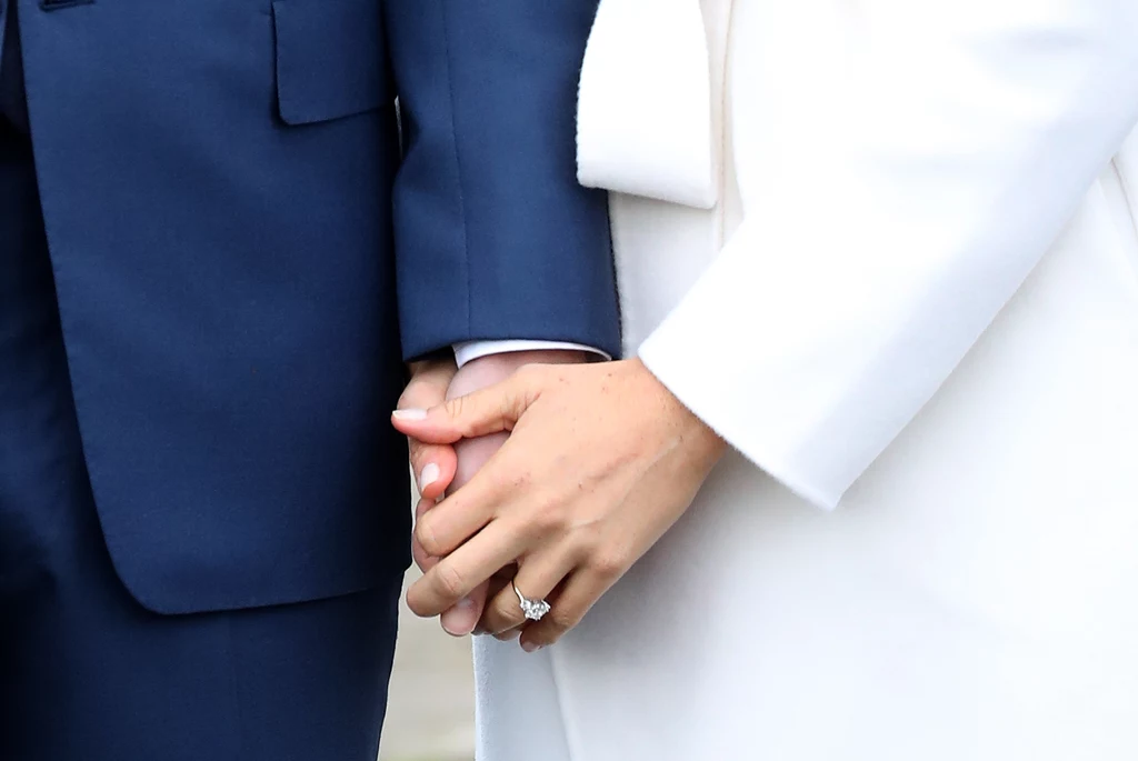 Pierścionek zaręczynowy Meghan Markle Pierścionek zaręczynowy Meghan Markle