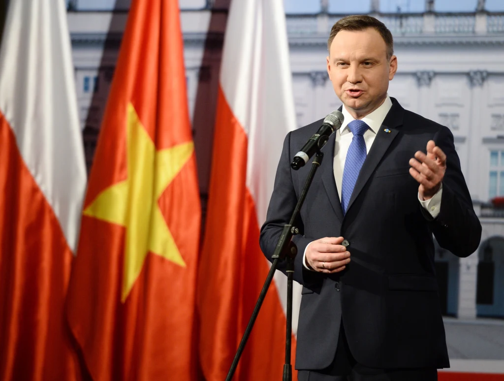 Andrzej Duda w Wietnamie