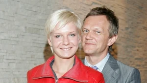 Edyta Pazura i Cezary Pazura na początku znajomości