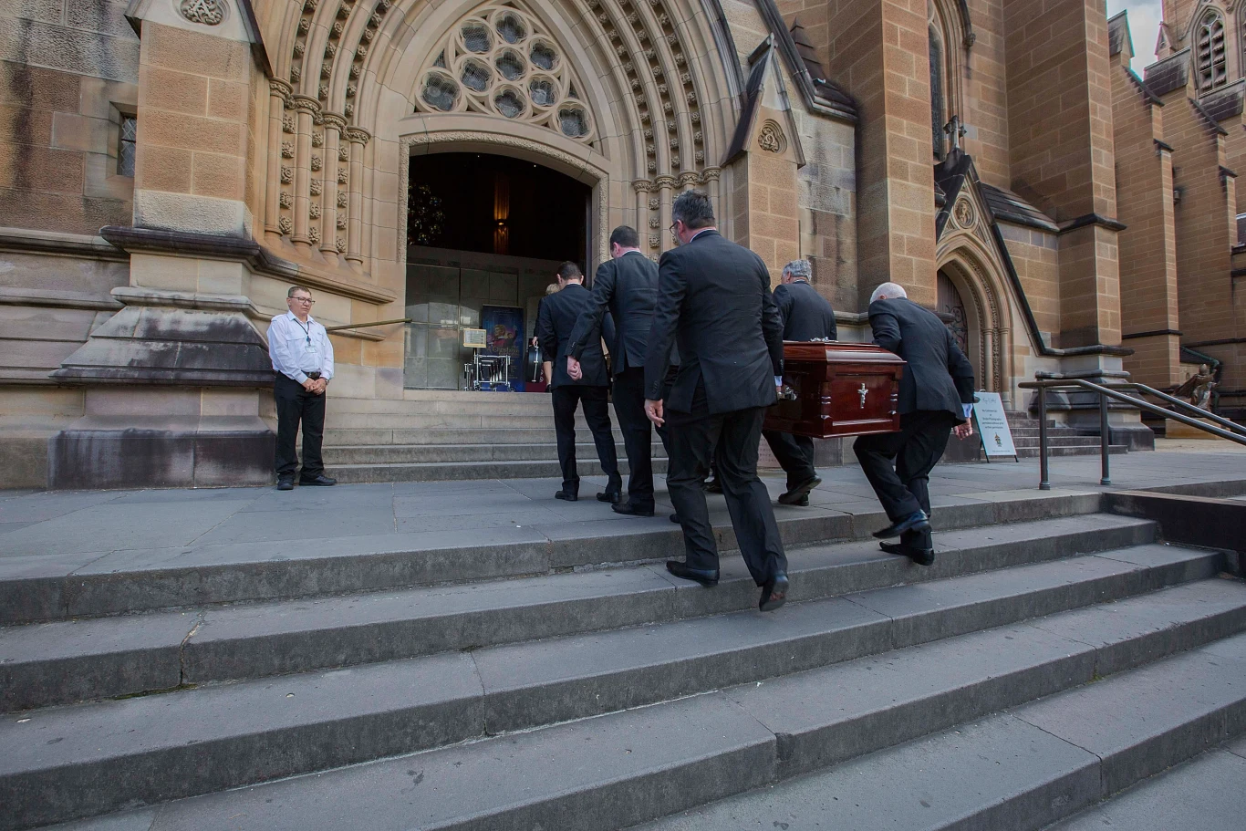 Ceremonia pogrzebowa Malcolma Younga z AC/DC