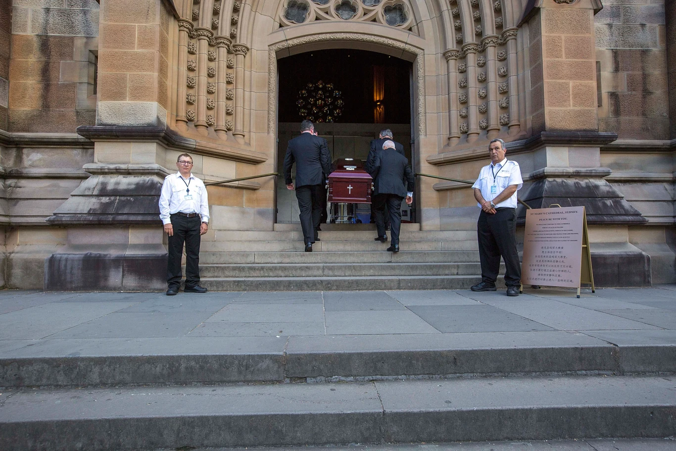 Ceremonia pogrzebowa Malcolma Younga z AC/DC