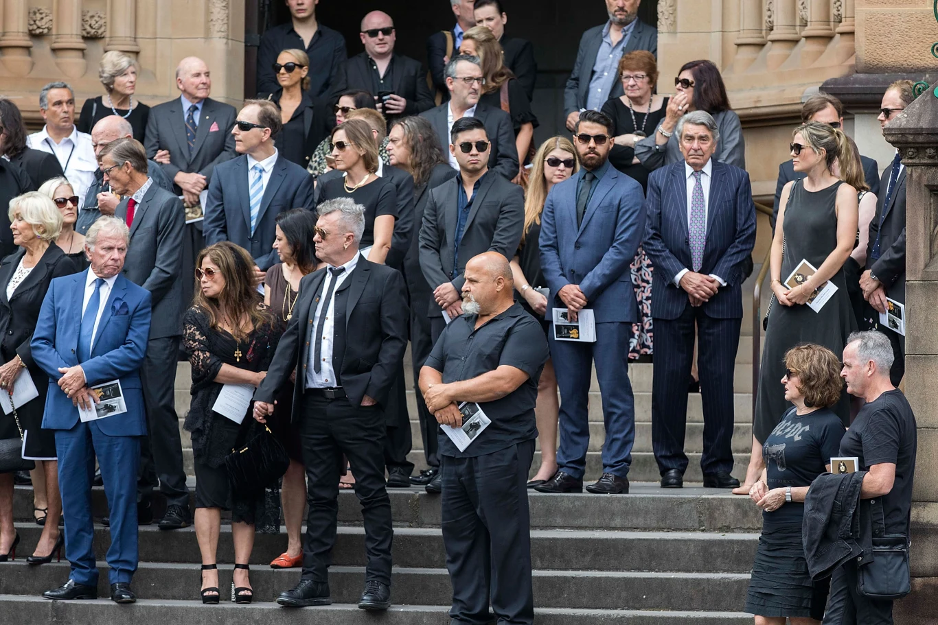 Ceremonia pogrzebowa Malcolma Younga z AC/DC