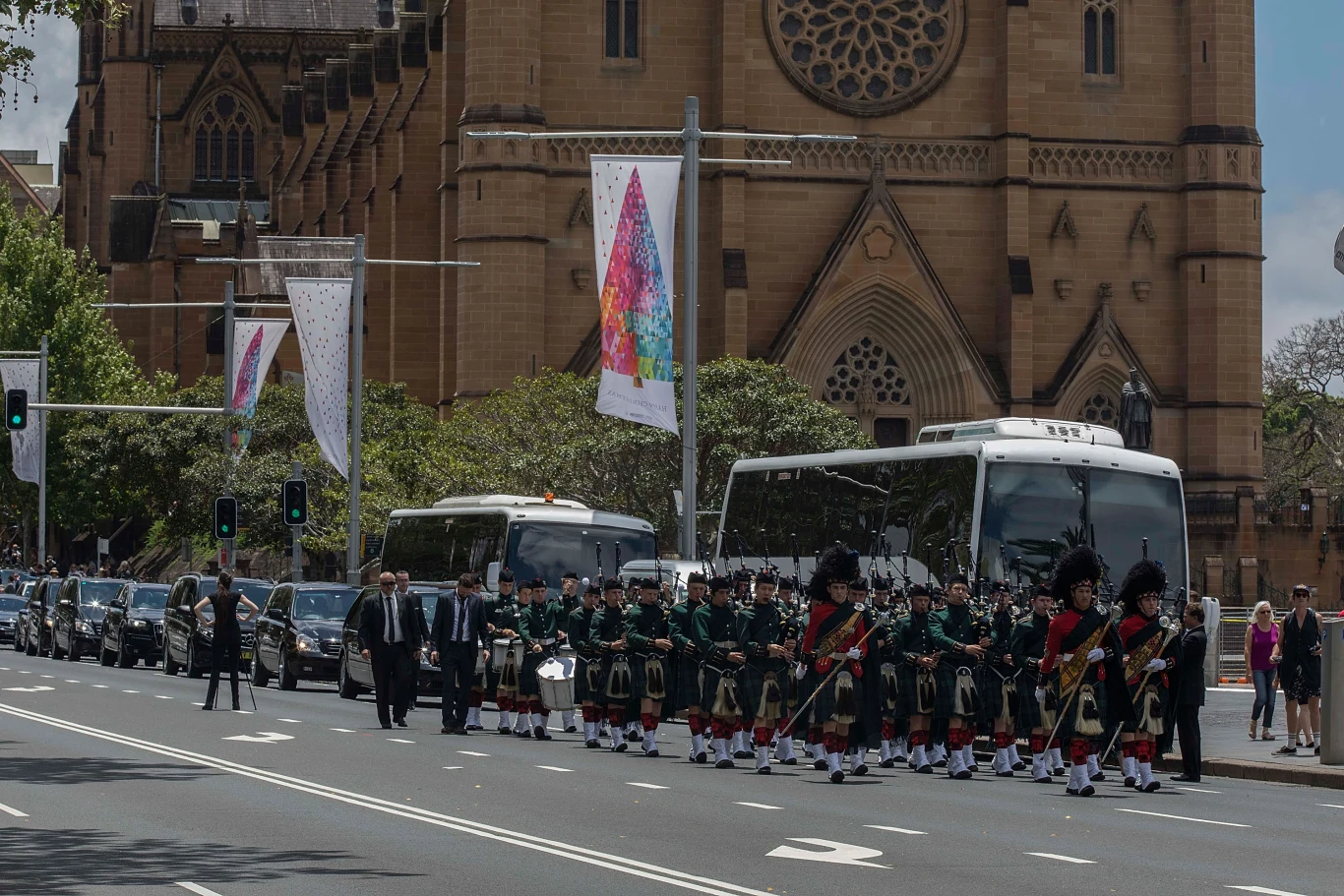 Ceremonia pogrzebowa Malcolma Younga z AC/DC