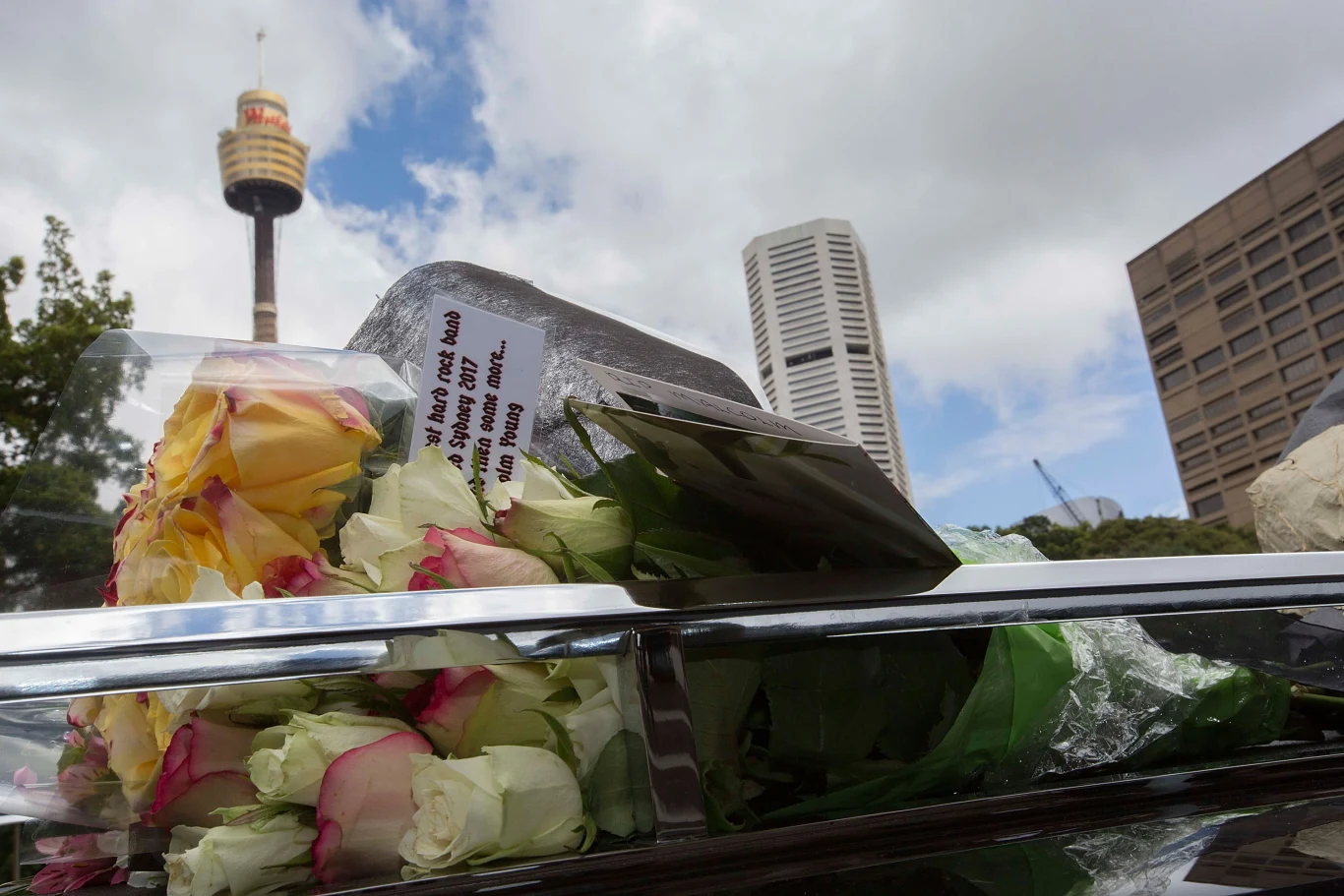 Ceremonia pogrzebowa Malcolma Younga z AC/DC