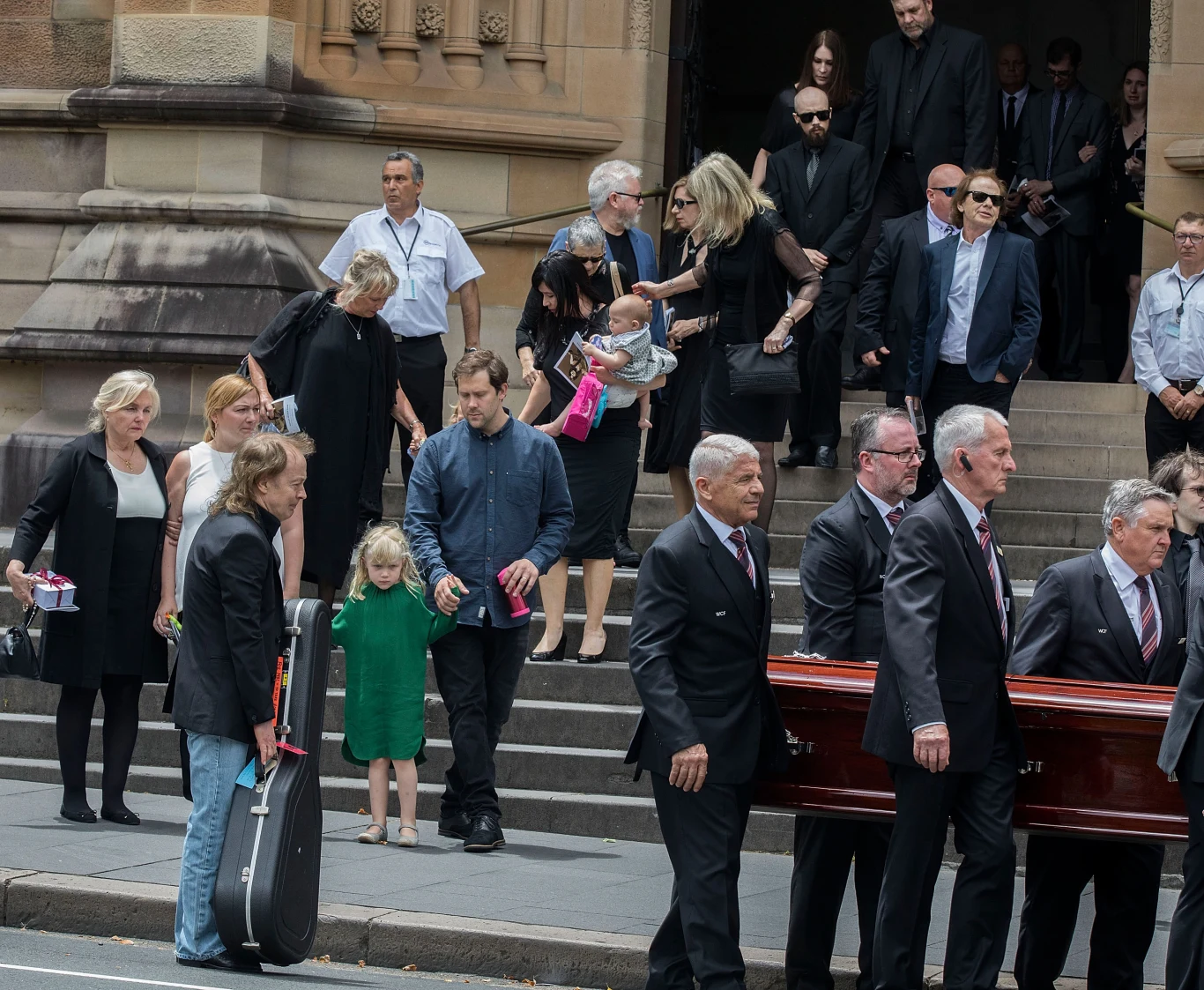 Ceremonia pogrzebowa Malcolma Younga z AC/DC