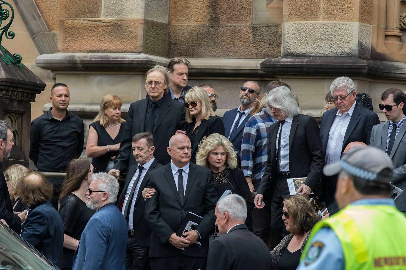 Ceremonia pogrzebowa Malcolma Younga z AC/DC