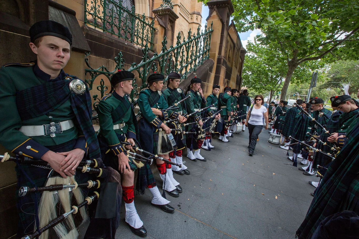 Ceremonia pogrzebowa Malcolma Younga z AC/DC