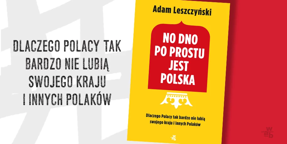 "No dno po prostu jest Polska" - okładka książki