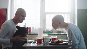 Jacek Poniedziałek i Justyna Wasilewska w filmie "Serce miłości"