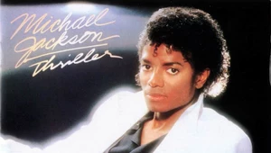 Michael Jackson na okładce płyty "Thriller"