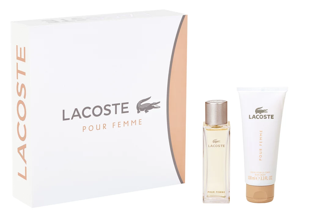 Lacoste Pour Femme - woda perfumowana 50 ml + balsam do ciała 100 ml, cena: 269 zł