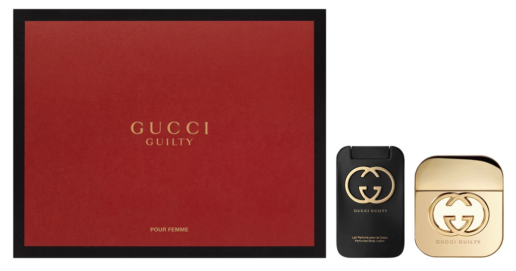 Gucci Guilty - woda toaletowa 50 ml + balsam do ciała 100 ml, cena: 325 zł