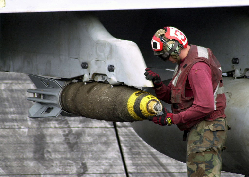 Bomby Mk. 82 stanowią podstawowe wyposażenie uderzeniowe samolotów F-16