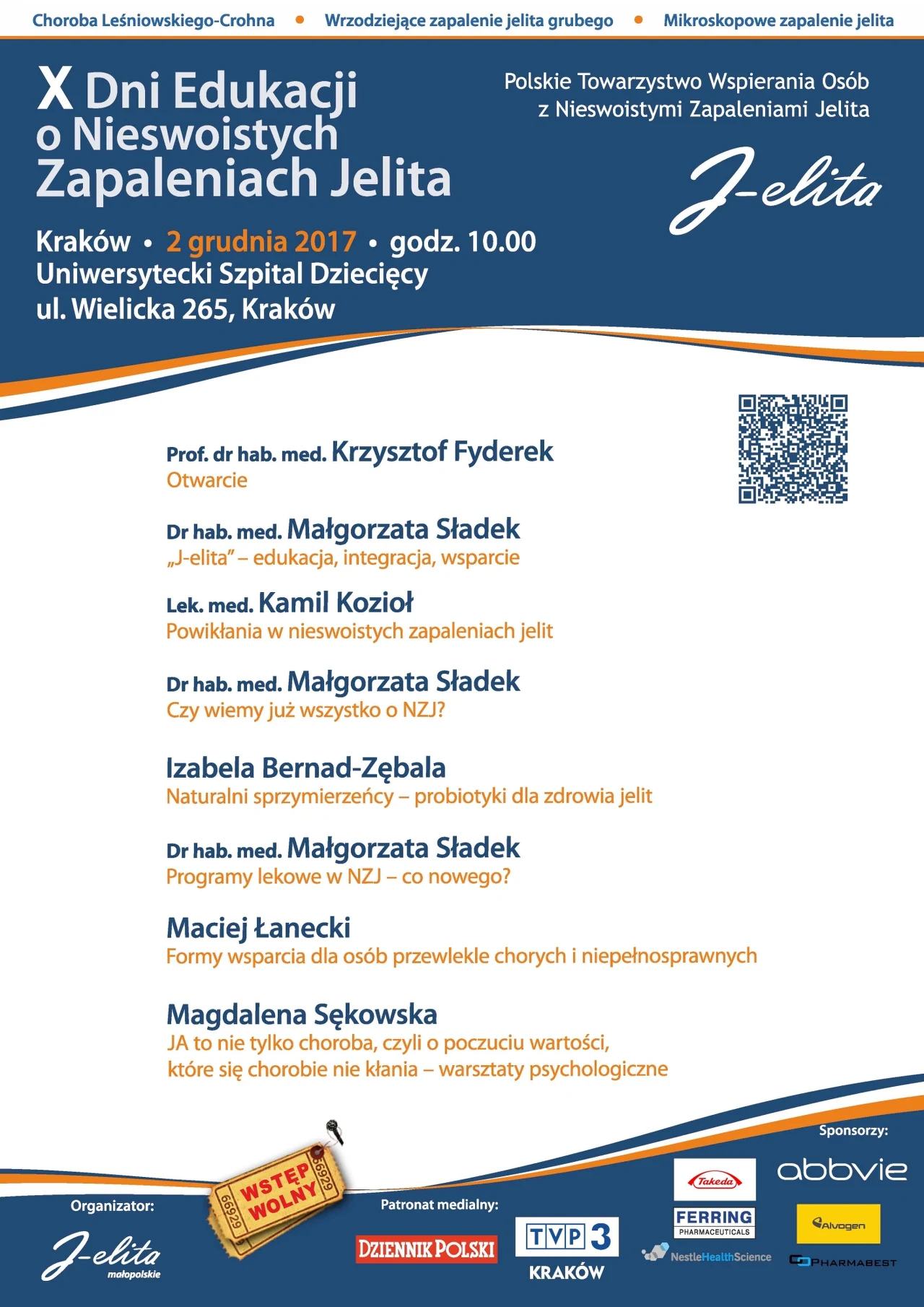 Plakat X Małopolskich Dni Edukacji