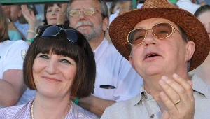 Mieczysław Hryniewicz z żoną