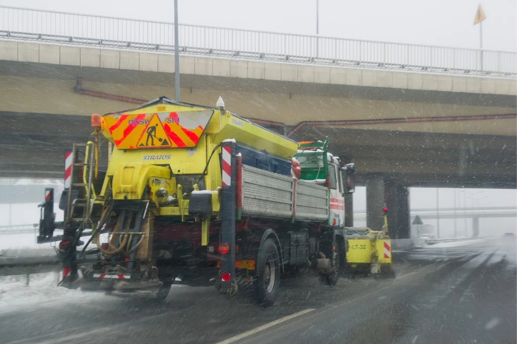 Odśnieżanie autostrady A4