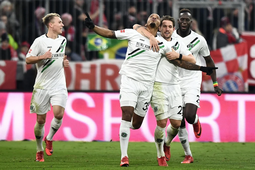 Radość piłkarzy Hannoveru