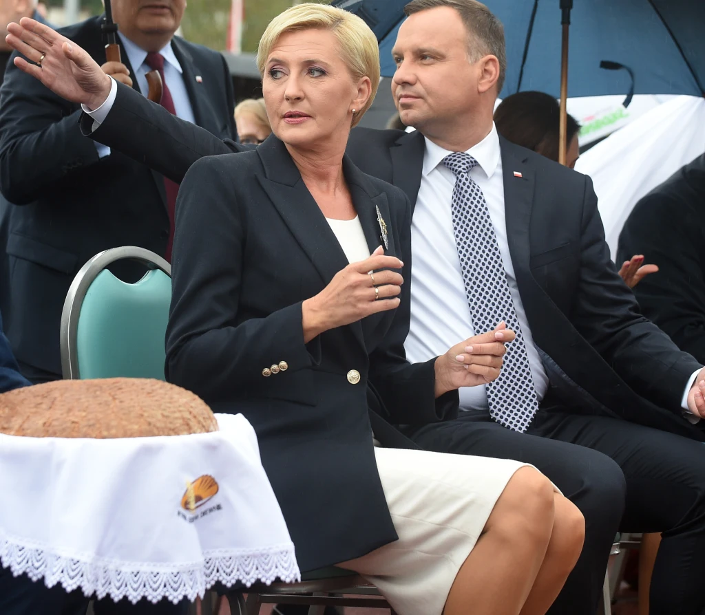 Para prezydencka - Agata i Andrzej Dudowie