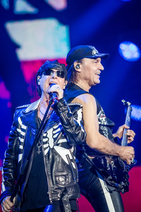 Klaus Meine i Matthias Jabs (Scorpions). Klaus Meine i Matthias Jabs (Scorpions).