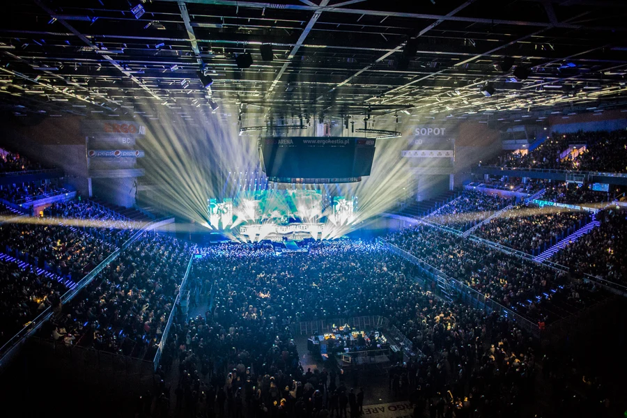 Ergo Arena wypełniła się fanami zespołu Scorpions. Ergo Arena wypełniła się fanami zespołu Scorpions.